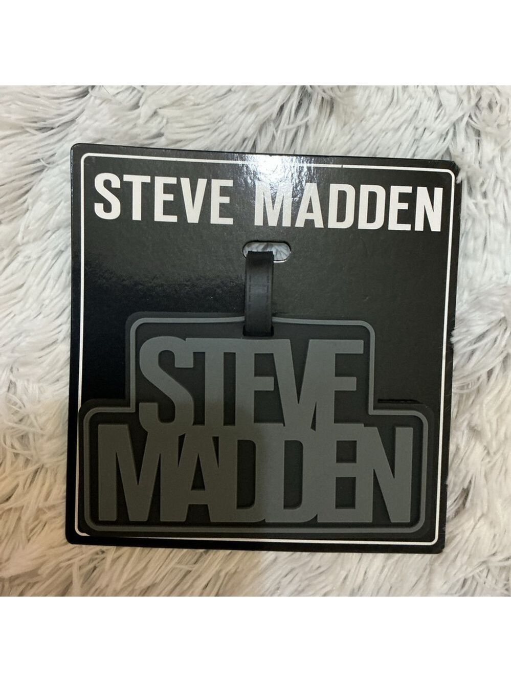 Steve Madden luggage tag new